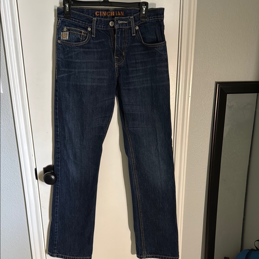 Cinch Blue Straight Jeans Classic Style